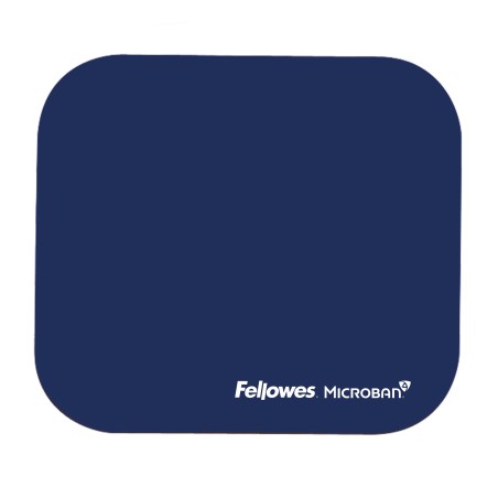Fellowes Microban Blue - blå gummi mousepad